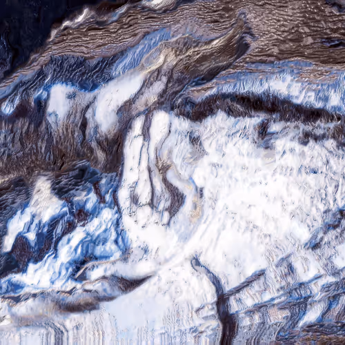 Memo Akten - Waves 2.0: Mountains, fragment #002