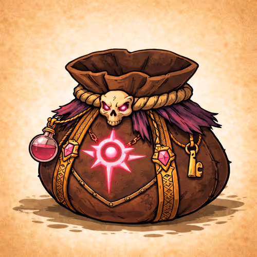 CrudeBorne Loot Bags