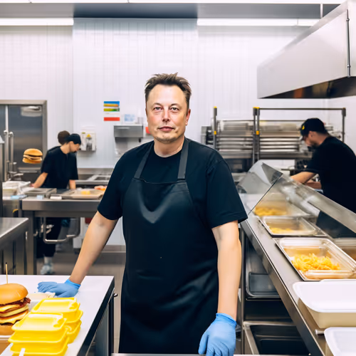 Working at McDonalds