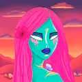 neon alien dreams