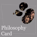 Philosophy Card Of Life. - old