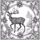 Magical Christmas Deer NFT