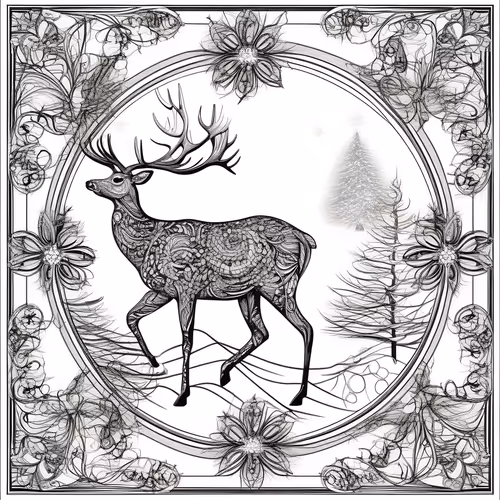 Magical Christmas Deer NFT