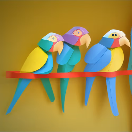 Paper Parrots