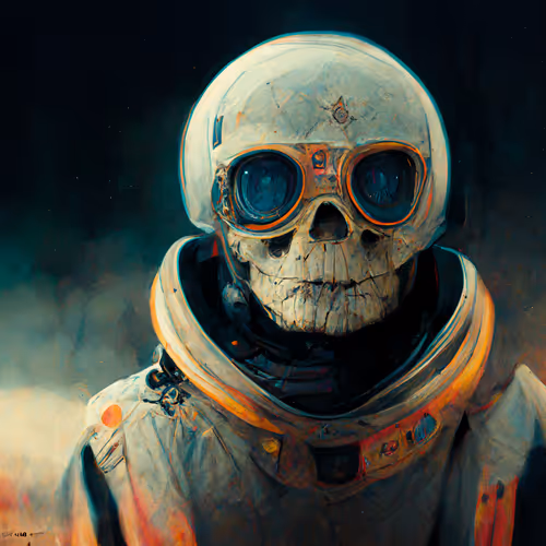 cosmonaut skeleton