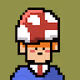 The Mushroom Brothers. - old