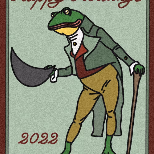 Fake Fake Rare Holiday Card 2022