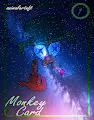 Irreverent Monkey Card