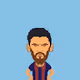 Lionel Messi Pixel Art - old