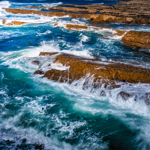Abstract Atlantic Seascapes