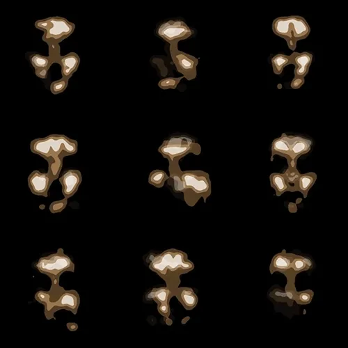 AI Imagined Faces : On-Chain by Van Arman