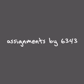 Assignments By 6343