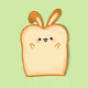 Cute Breakfast Bunny Toast - old