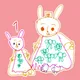 Lucky Rabbits by Mia Mai