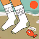 you sock sun of a beach.
