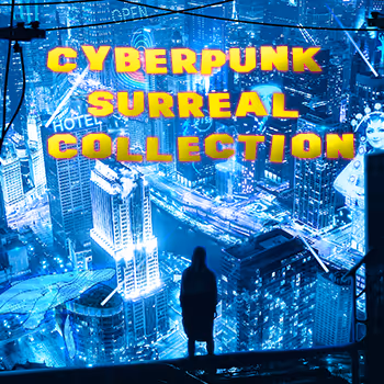 Cyberpunk surreal collection