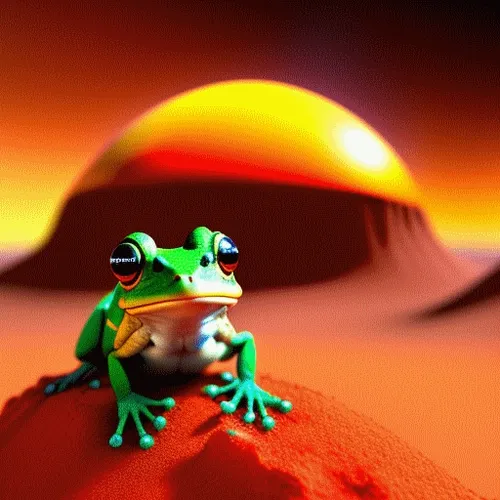 Beautiful Little Frog