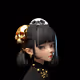 Grim Reaper Skull Girl