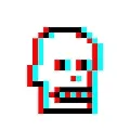 ANAGLYPH 3D SKULLS