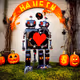 Halloween + Love + Robots = Art