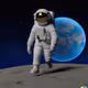 The astronaut lost in the galaxy