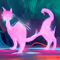 Neon Cats By Mr C