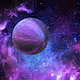 purple deep space