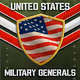 US Military Generals Cards