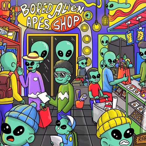 Bored Alien Apes Shop