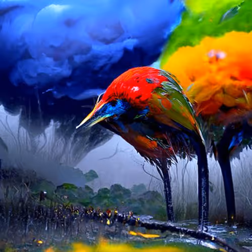 COLORFUL AI BIRDS