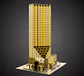 Gold Trump Tower by BTN