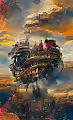 Steampunk - Mobile Cities - old