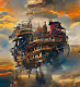 Steampunk - Mobile Cities - old