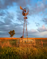 Windmill At Dawn