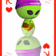 Alien Boy Poker Cards