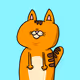 Orange Dirty Cat