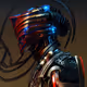Cyborg Samurai by Anon