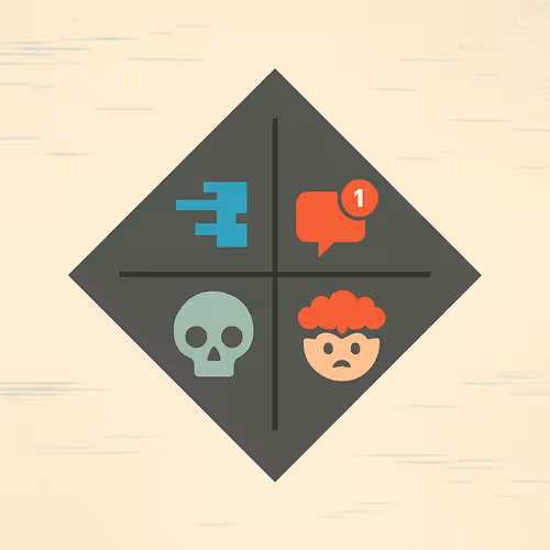 Spiraling Rhombus Satirical NFT Art