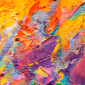 Artistic art in motion - old