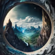 Portals to the Inner Realm: A Surreal Journey Through Impossible Worlds