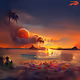 A Sunset In Paradise!!!