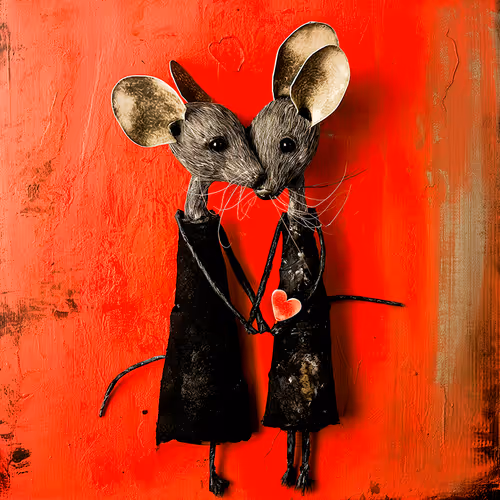 Of Mice and Cats by LUCA KOALA