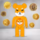 BBrick crypto coin tresures-on-the-moon - old