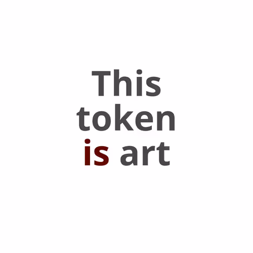 Is Art (Token)