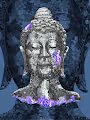 Mosaic Buddha statue BDS01-04 - old