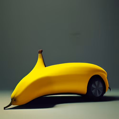 banana car