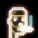 Cryptopunk Neon Light