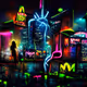 Dreamy Neon Cities