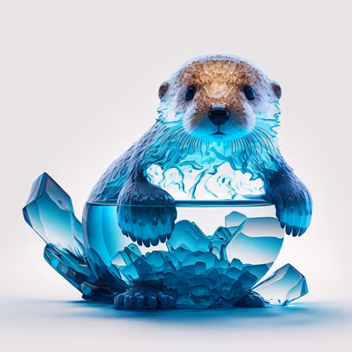 Cute crystal animals