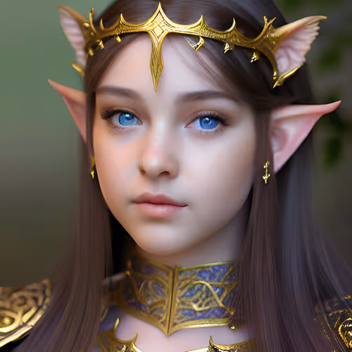 Elves in AIpictures No.0001-No.1000